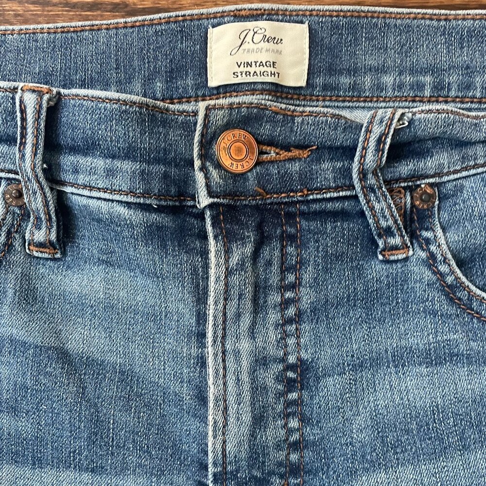 J.Crew Vintage Straight Leg Jeans Size 29